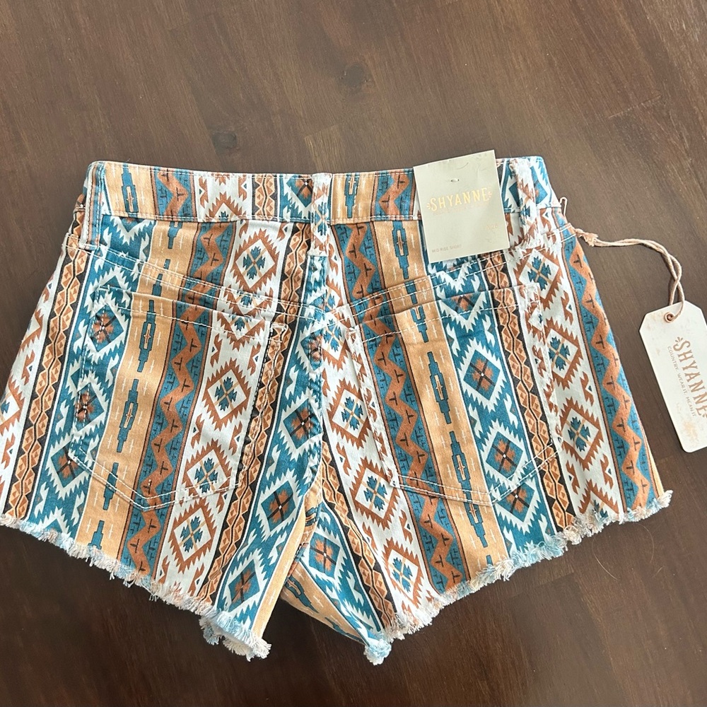 Shyanne women’s country western festival concert shorts